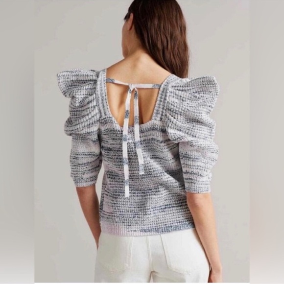 Ted Baker Purple and Blue Knit Sweater size 6-8 - Picture 2 of 9